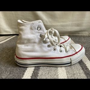 Converse White High Top Sneakers